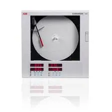 Circular chart recorder for continuous process parameter recording