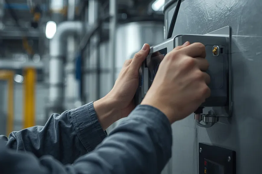 Process gas and liquid analysers for industrial monitoring