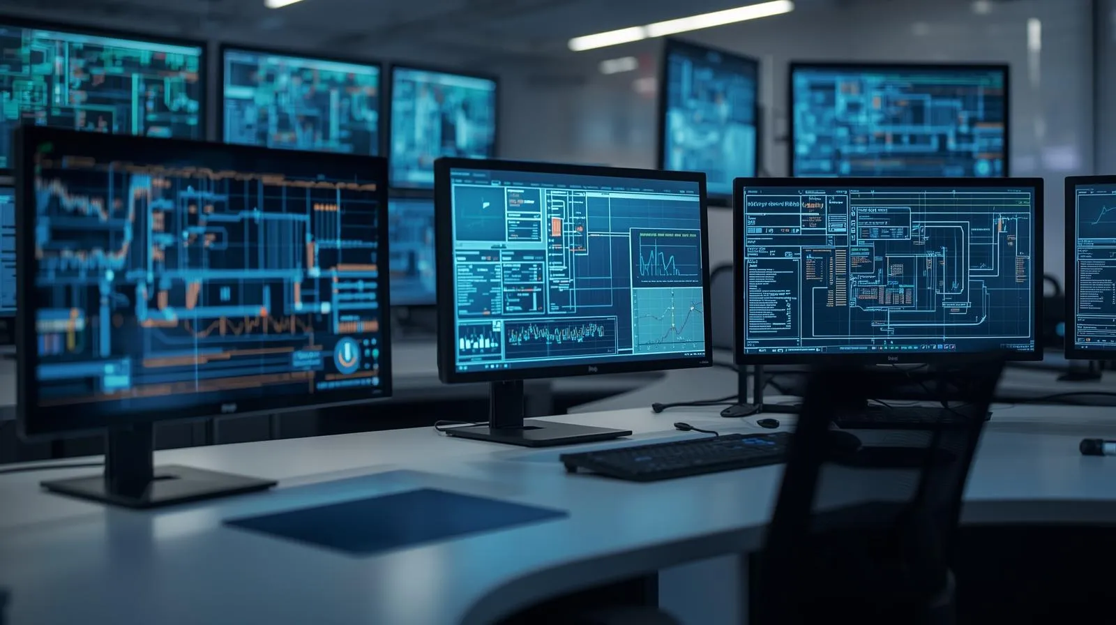 PLC and SCADA integration for industrial automation systems